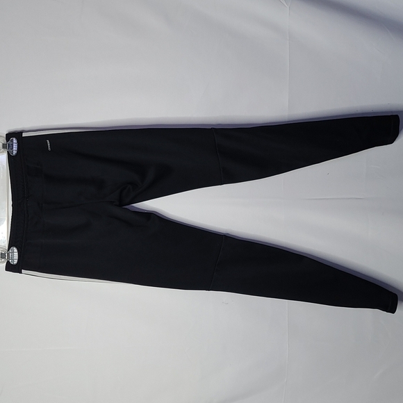 Adidas climacool pull on black white stripe workout casual track pants sz XS - Picture 7 of 8